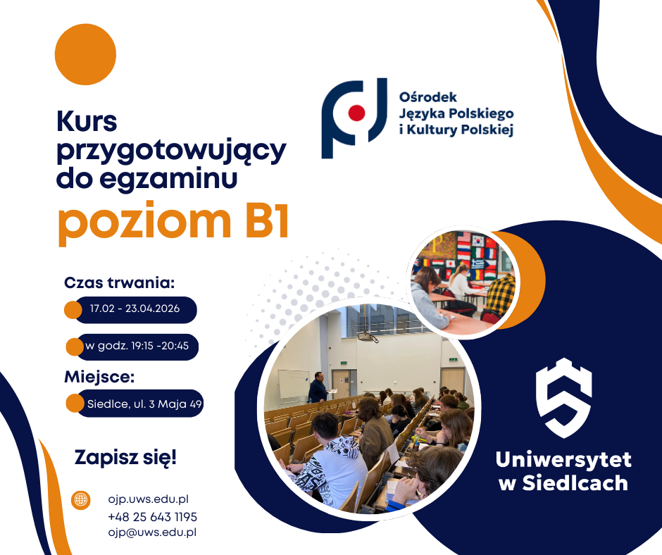Nabór na kurs przygotowujący do egzaminu B1
